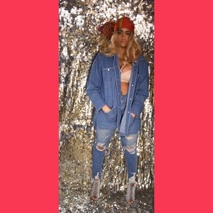 Denim Long Sleeve Shirt